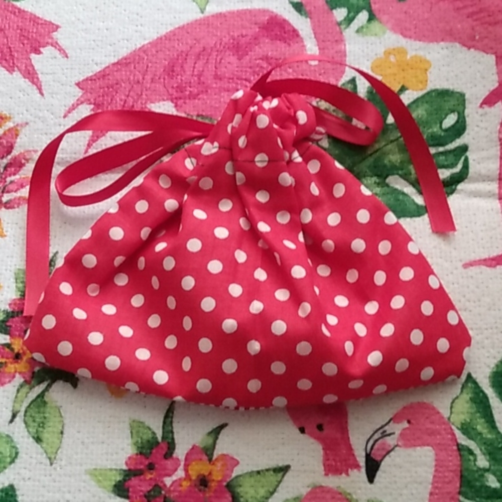 Bless Pouch 👝 Red and White Bless Pouch by CSWB